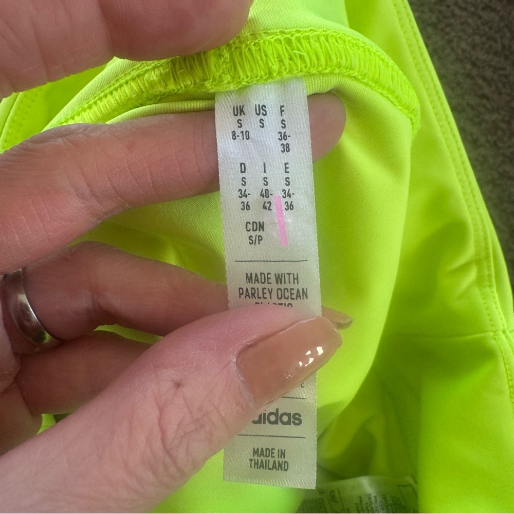 Adidas Gameset Match Shorts Neon Yellow Green HEAT.RDY Tennis S NEW $55 - Picture 4 of 7
